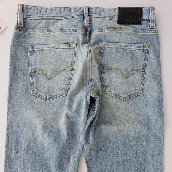 New Men's sz 30 GUESS Regular Straight Jeans - Picture 8 of 8